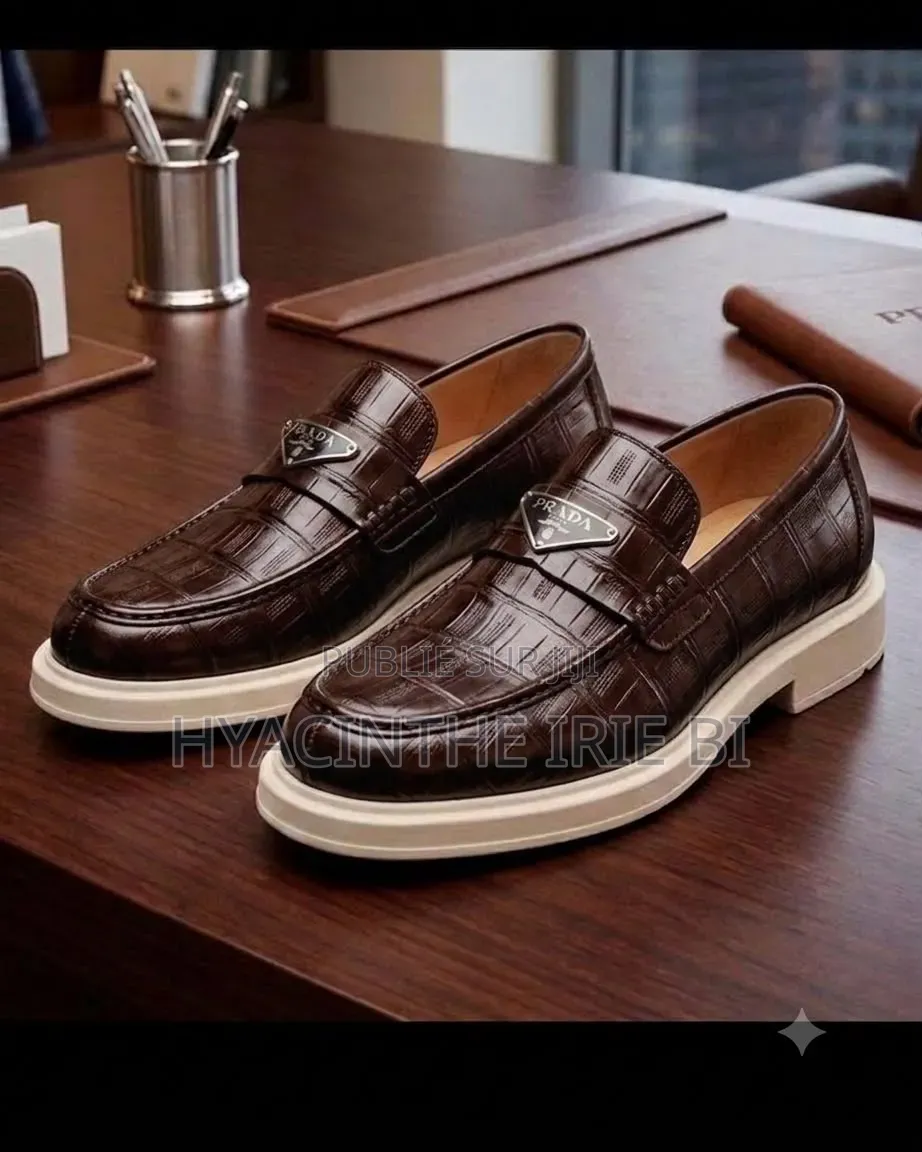 Prada Mocassin Authentique Original Qualite Irréprochable
