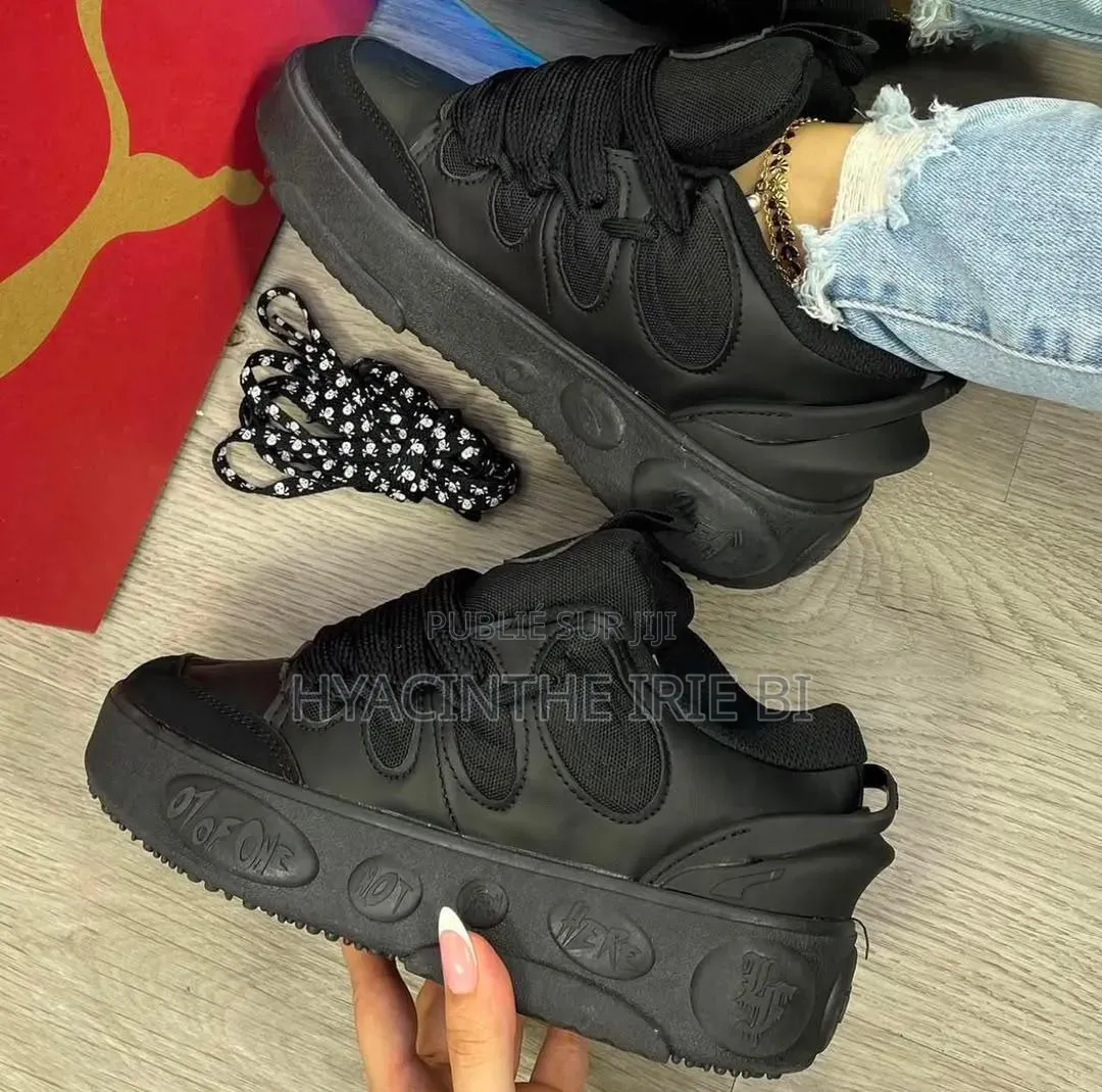 Sneakers Grosse Semelle G0mme Authentique Original Qualité Irrépro