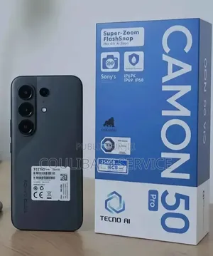 Nouveau Tecno Camon 50 Pro 256 GB Gris
