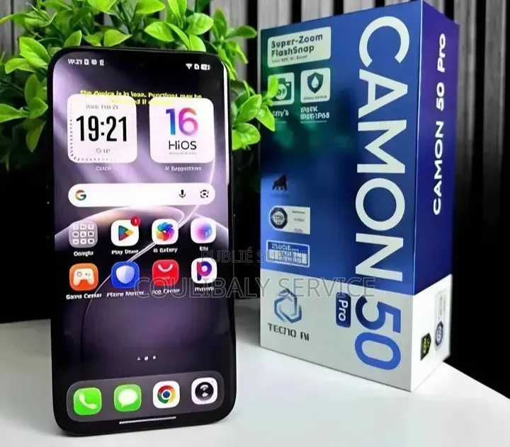 Nouveau Tecno Camon 50 Pro 256 GB Gris