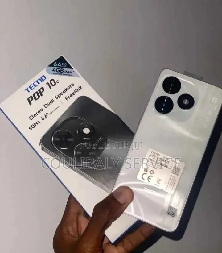 Nouveau Tecno Pop 10 64 GB Gris