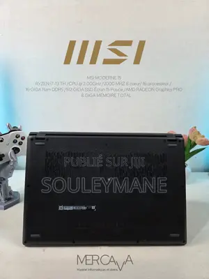 Ordinateur portable MSI CR640 16GB AMD Ryzen 7 SSD 512GB