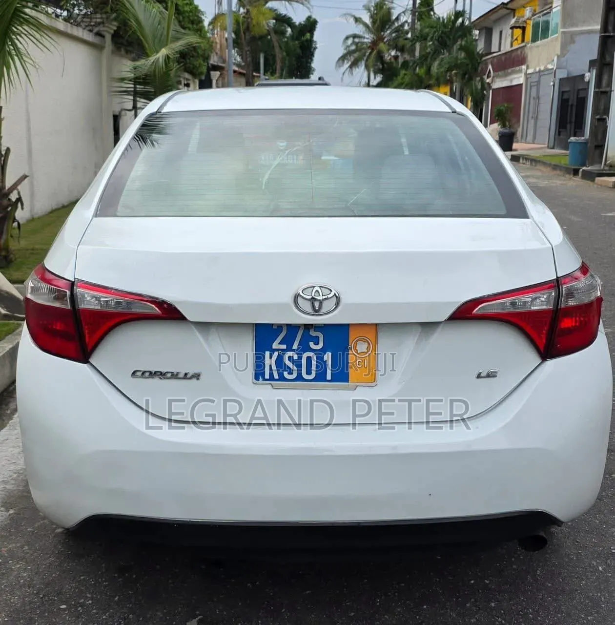Toyota Corolla 2017 Blanc
