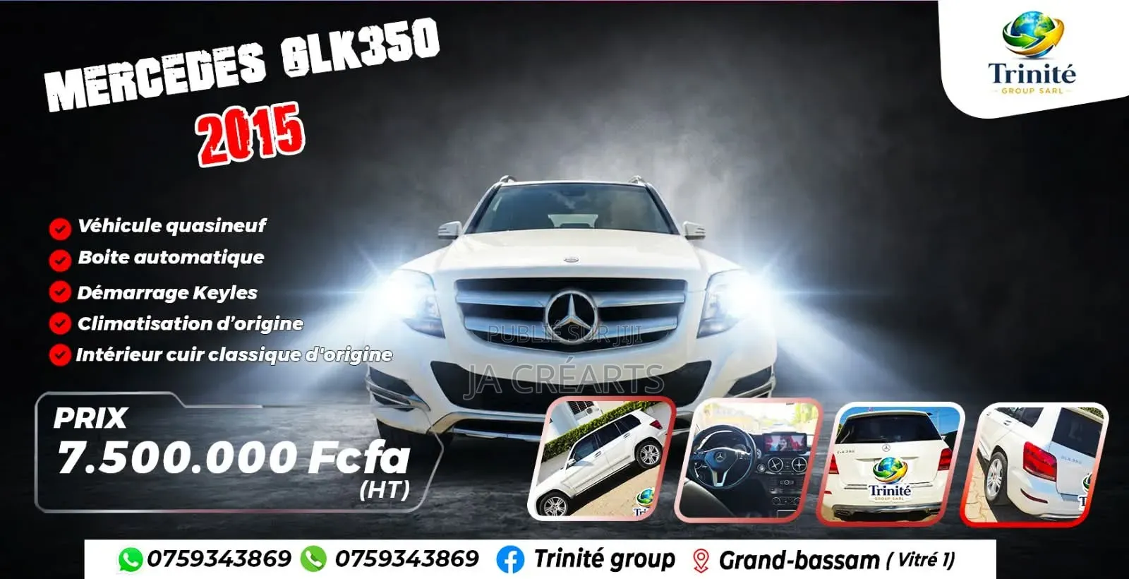 Mercedes-Benz GLC-Class 2017 Noir Mat