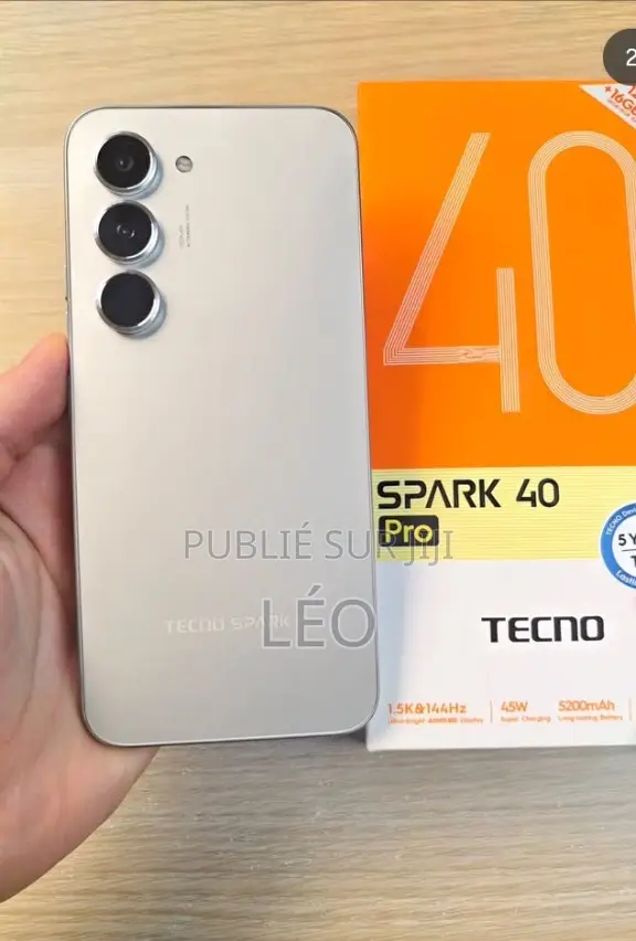 Nouveau Tecno Spark 40 Pro 256 GB Autre