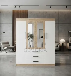 Grand Dressing Familial Bimatière – 4 Portes 3 Tiroirs