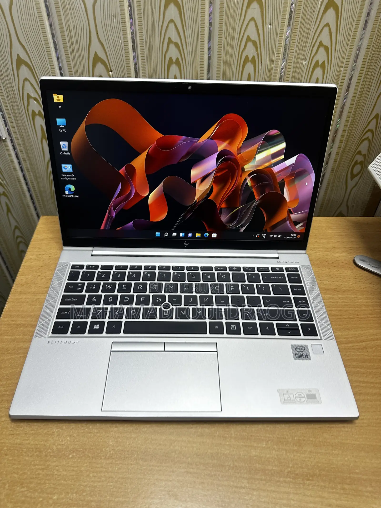Ordinateur portable HP EliteBook 840 G7 16GB Intel Core i5 SSD 512GB