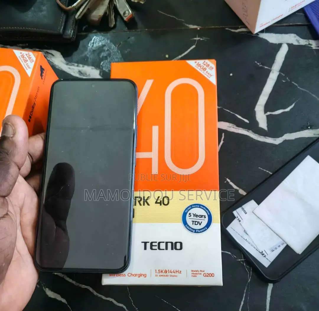 Nouveau Tecno Spark 40 256 GB Gris