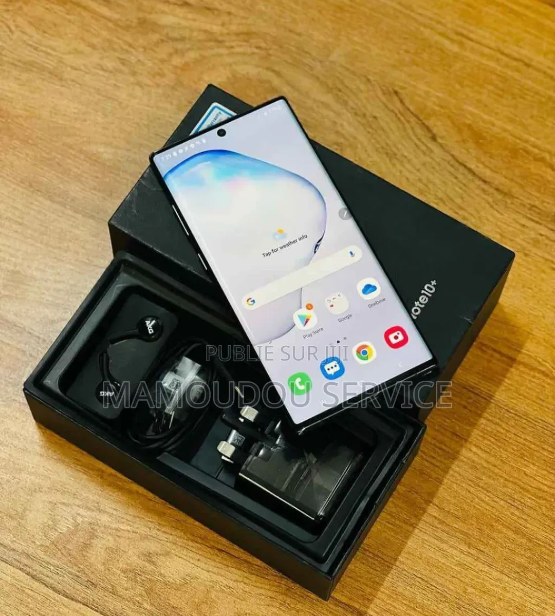 Nouveau Samsung Galaxy Note 10 Plus 256 GB Noir