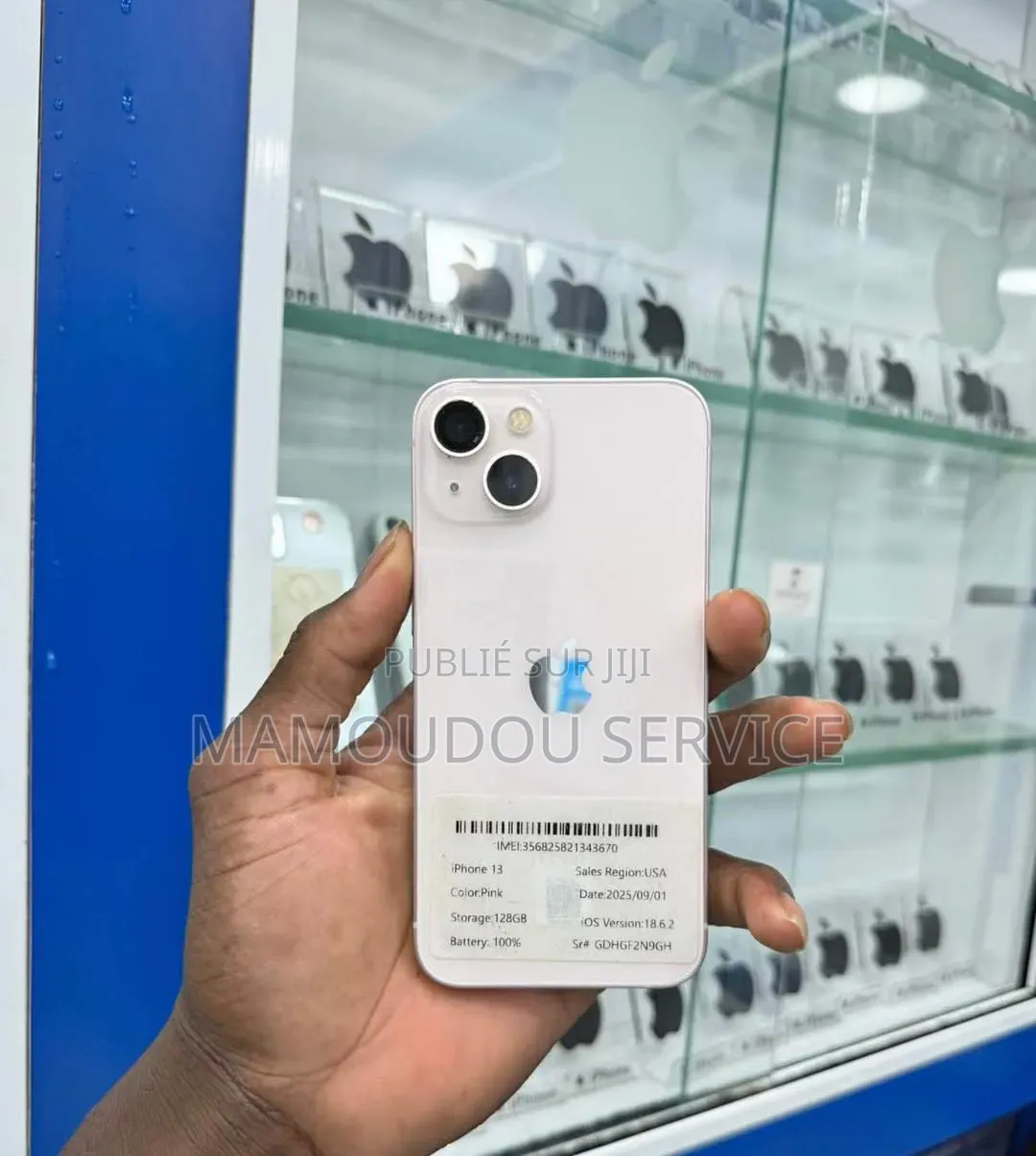 Nouveau Apple iPhone 13 128 GB Blanc