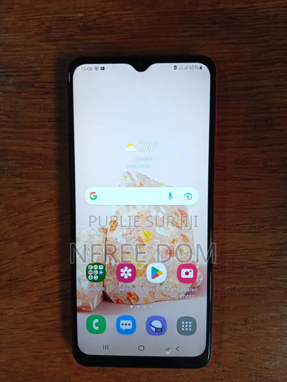 Samsung Galaxy A02 64 GB Rouge