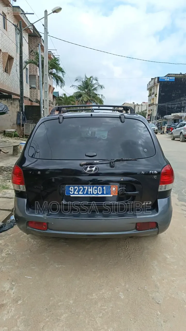 Hyundai Santa Fe 2004 Noir