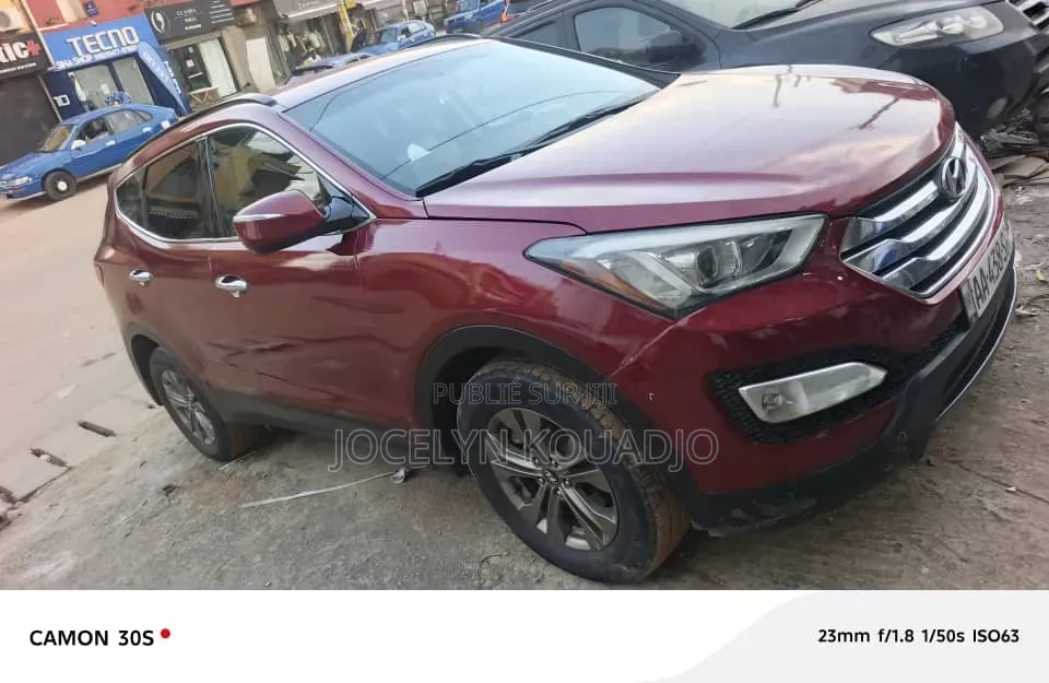 Hyundai Santa Fe 2015 Rouge