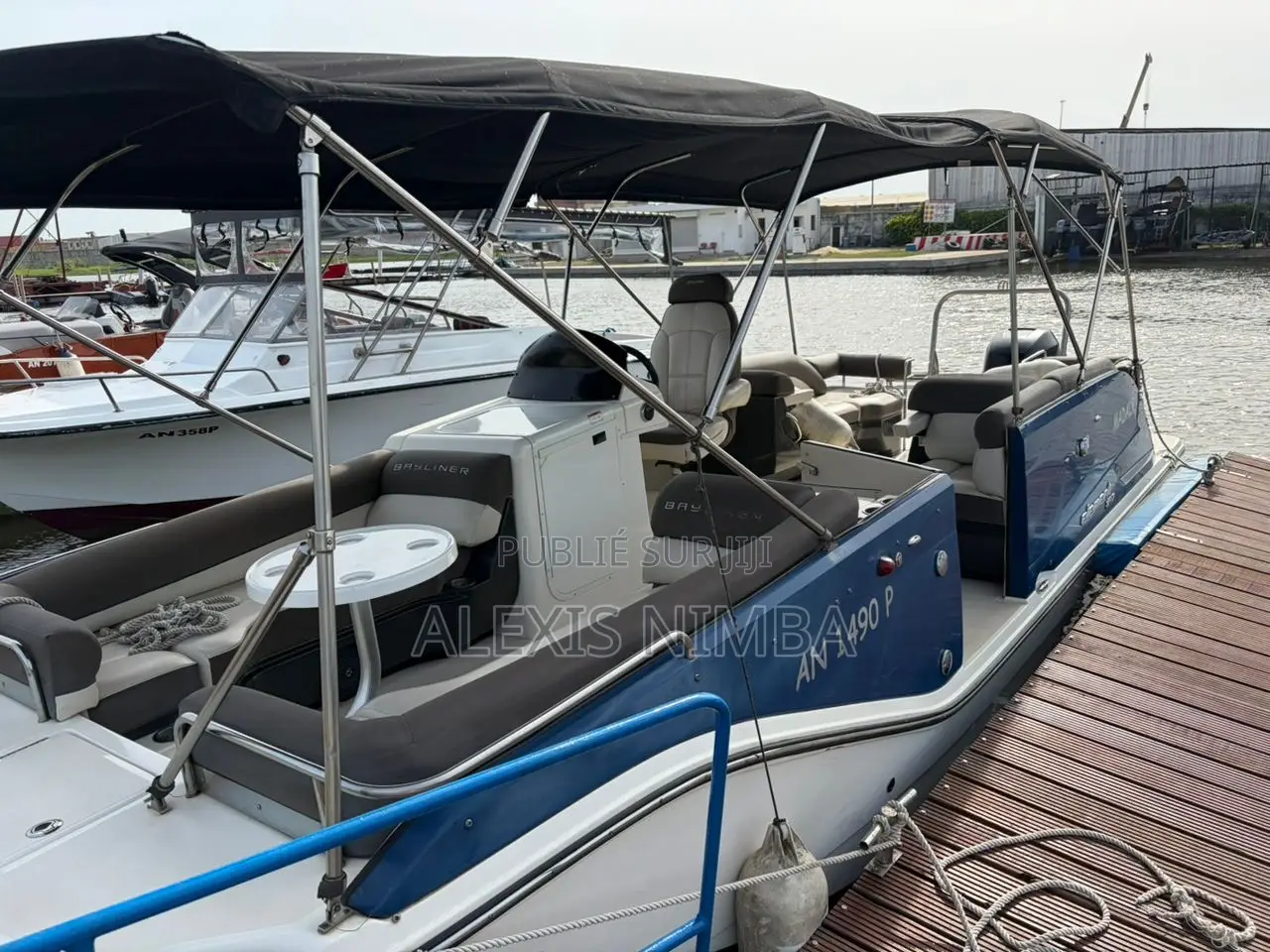 Bateau Plaisance Bayliner Élément Xr 7 300 Chevaux Mercury 80million