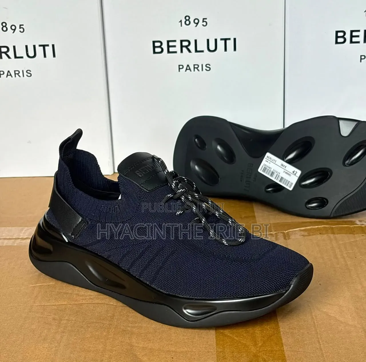 Berluti Paris 1895 Semelle Gomme Authentique Original Qualite