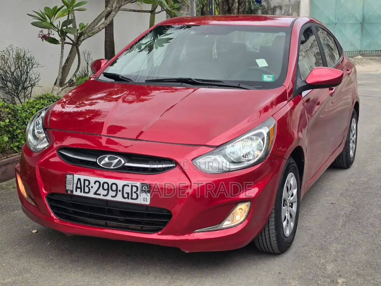 Hyundai Accent 2017 Rouge