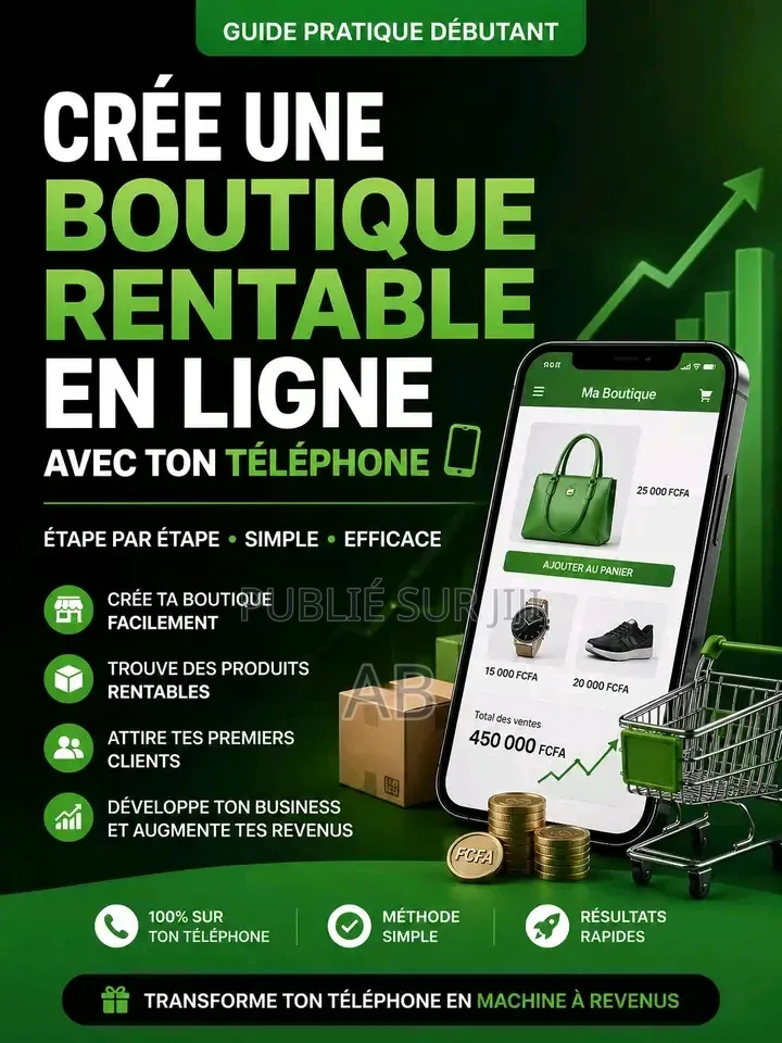 Création d'Une Boutique en Ligne Rentable