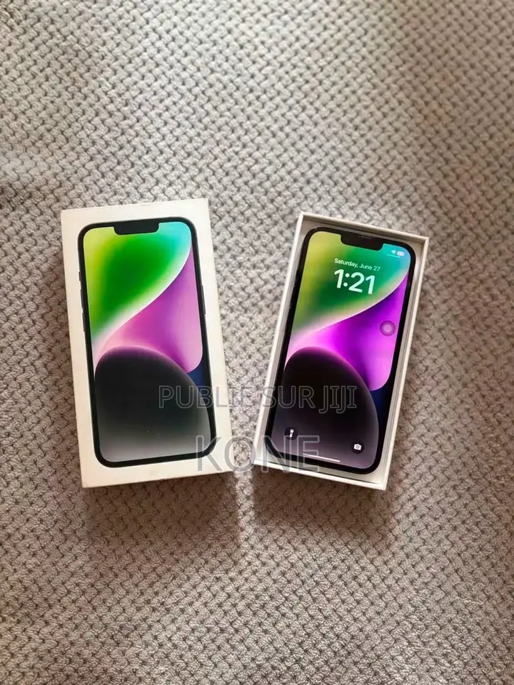 Nouveau Apple iPhone 15 256 GB Noir