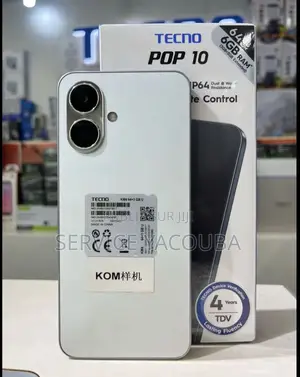 Nouveau Tecno Pop 10 128 GB Argenté