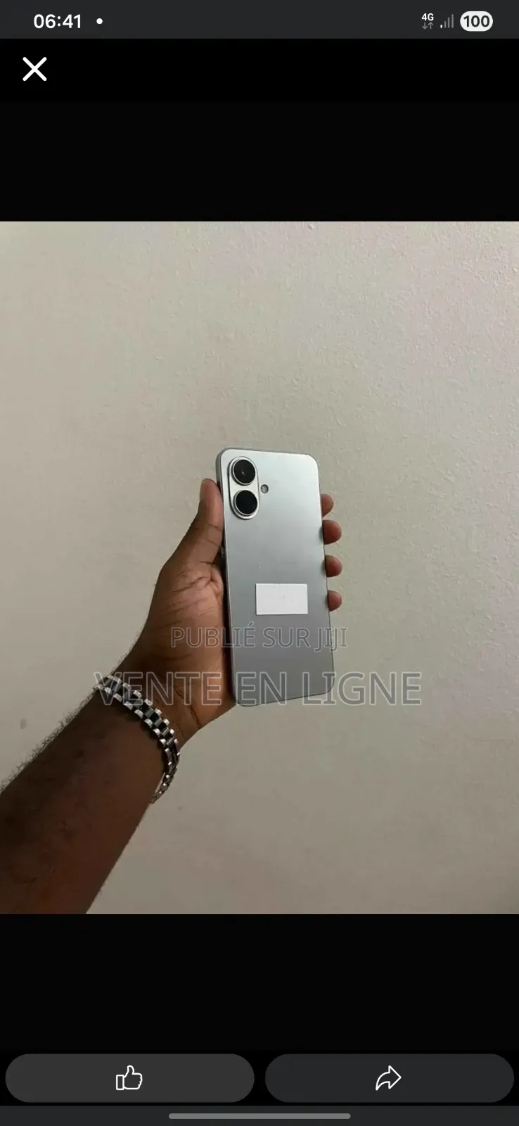 Nouveau Tecno Pop 10 128 GB Bleu
