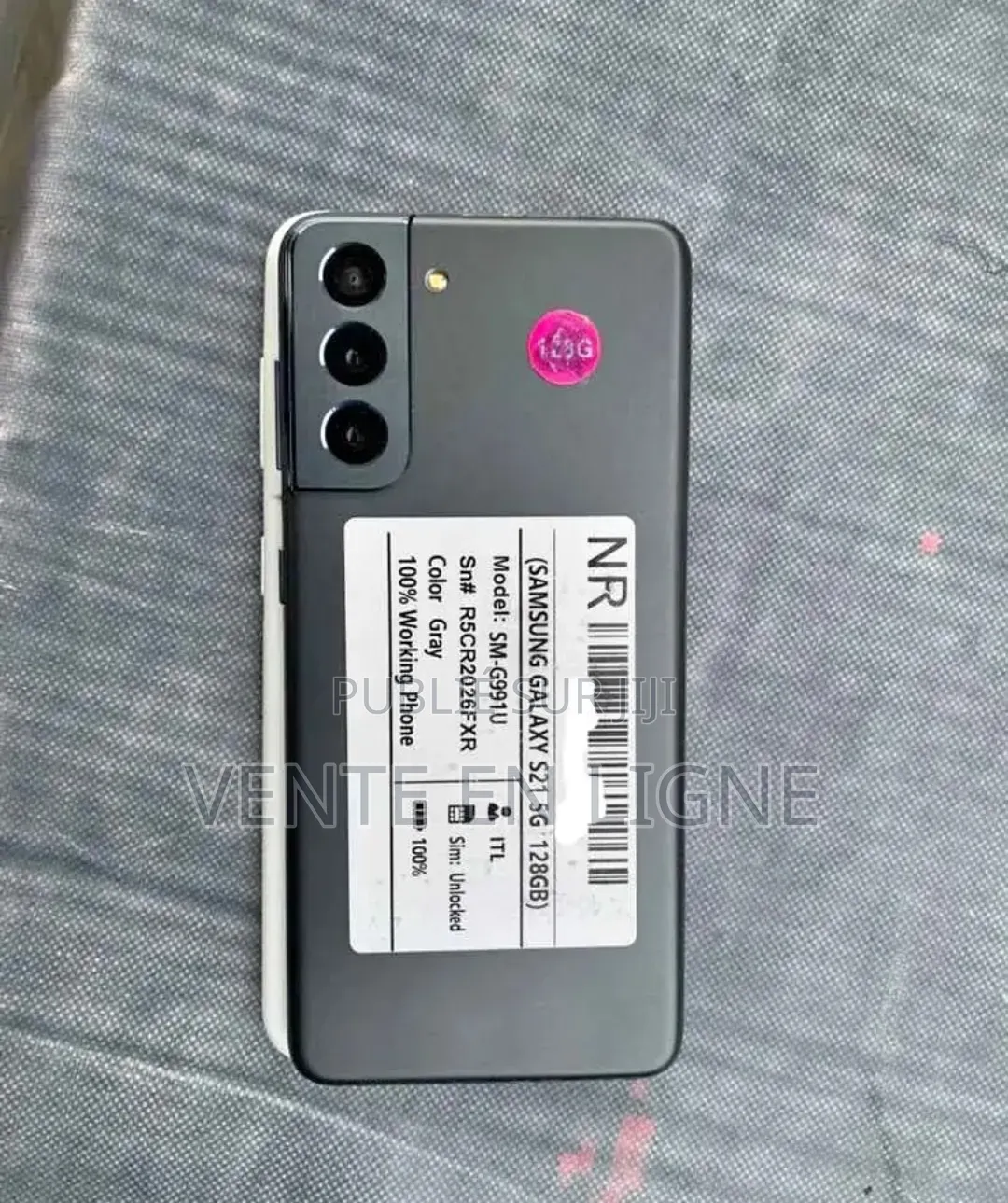 Nouveau Samsung Galaxy S21+ 5G 128 GB Bleu