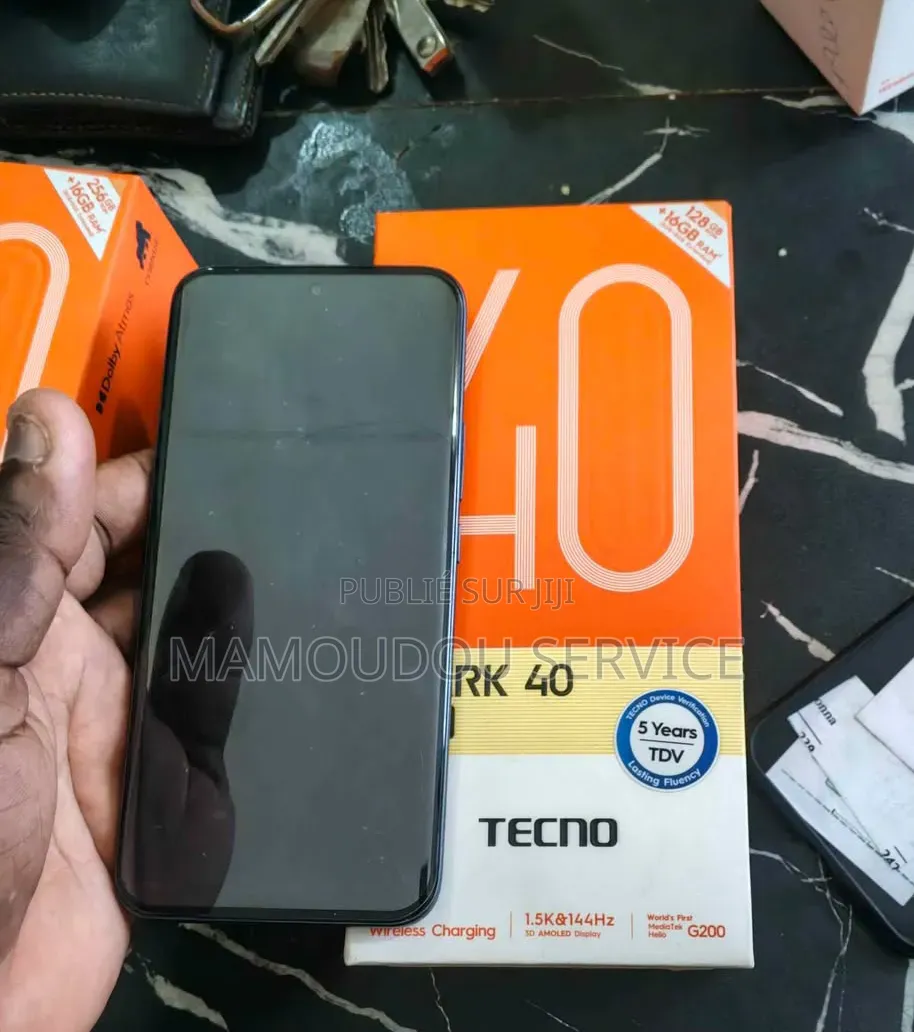 Nouveau Tecno Spark 40 256 GB Gris