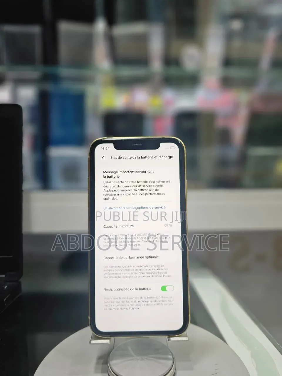 Apple iPhone 11 64 GB Jaune