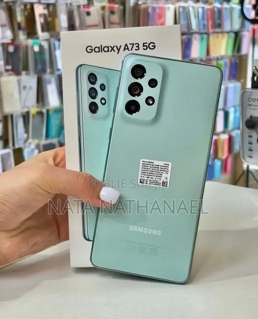 Nouveau Samsung Galaxy A73 5G 256 GB Blanc