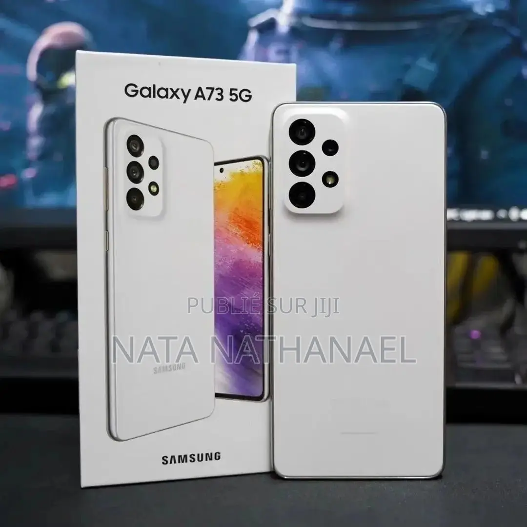 Nouveau Samsung Galaxy A73 5G 256 GB Blanc