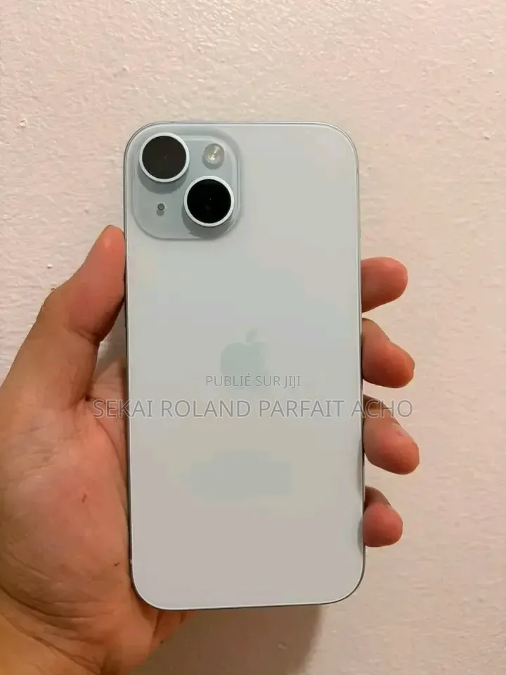 Nouveau Apple iPhone 15 256 GB Blanc