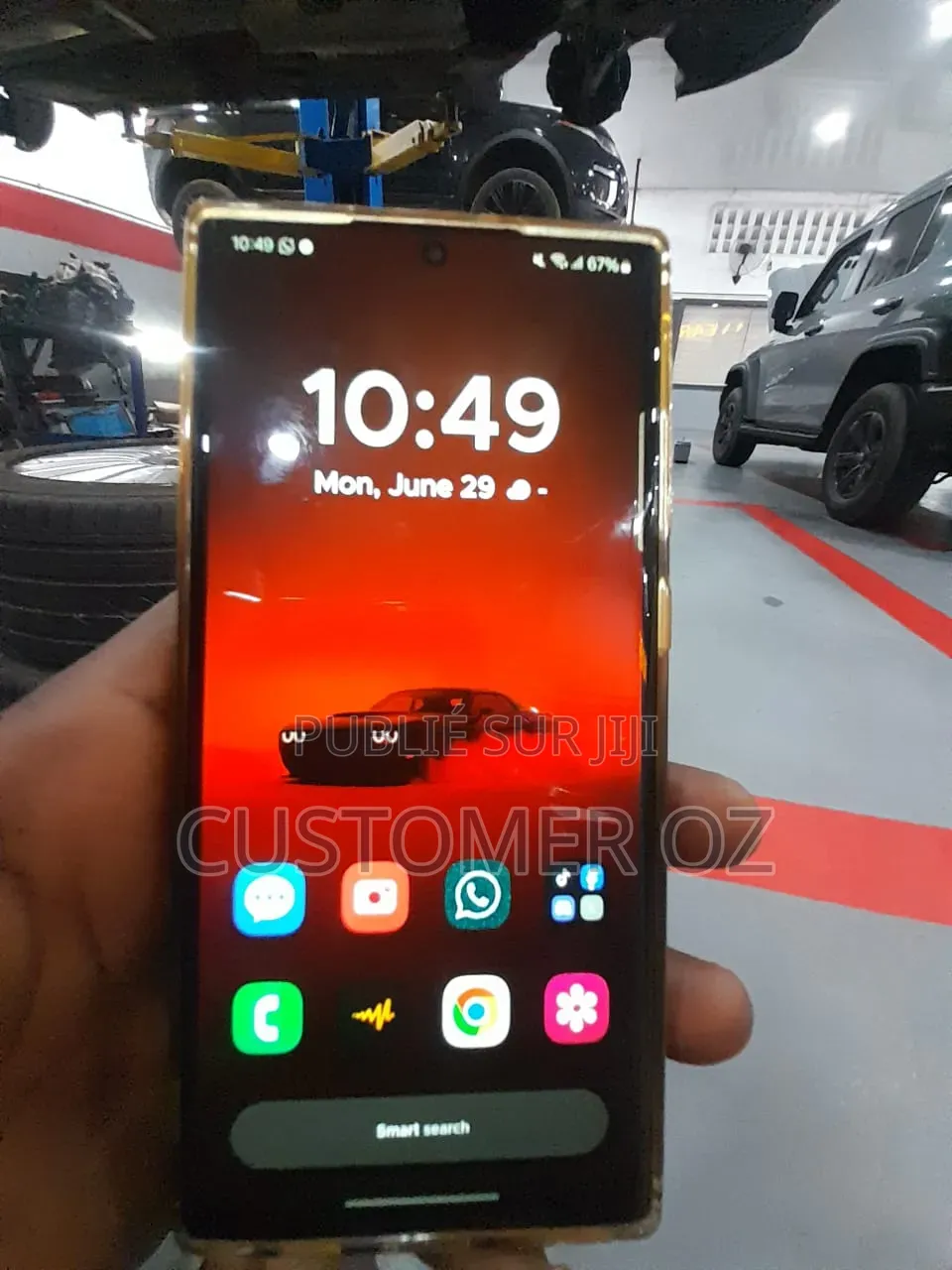 Samsung Galaxy S22 Ultra 128 GB Orange