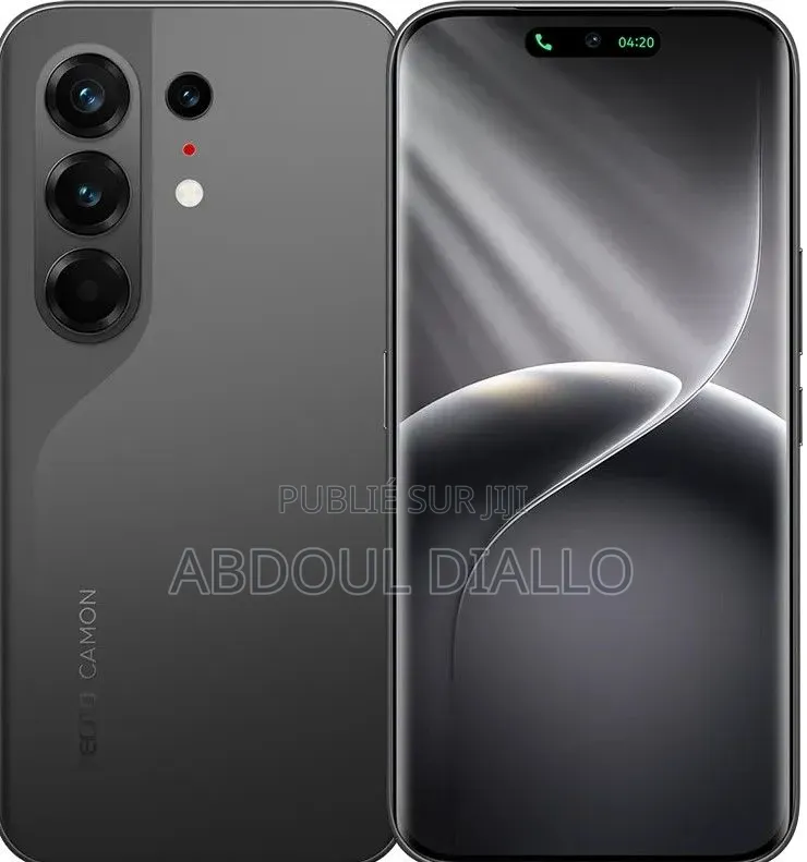 Nouveau Tecno Camon 50 Pro 256 GB Noir