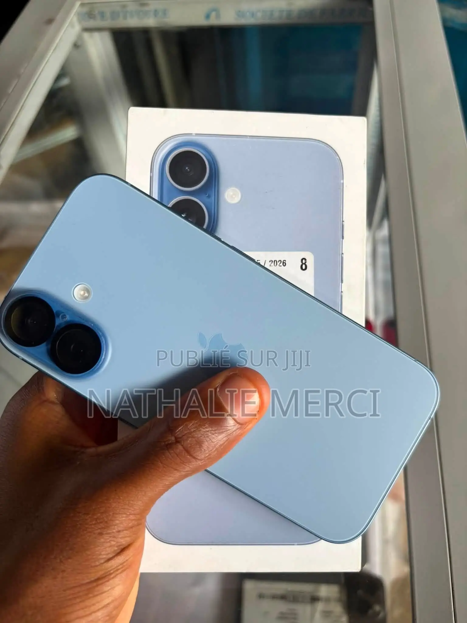 Nouveau Apple iPhone 16 128 GB Bleu