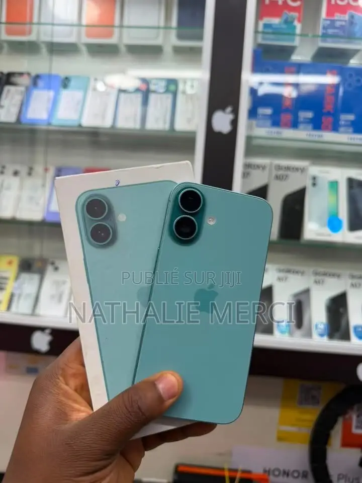 Nouveau Apple iPhone 16 256 GB Bleu