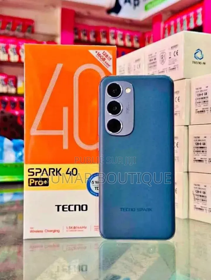 Nouveau Tecno Spark 40 256 GB Argenté