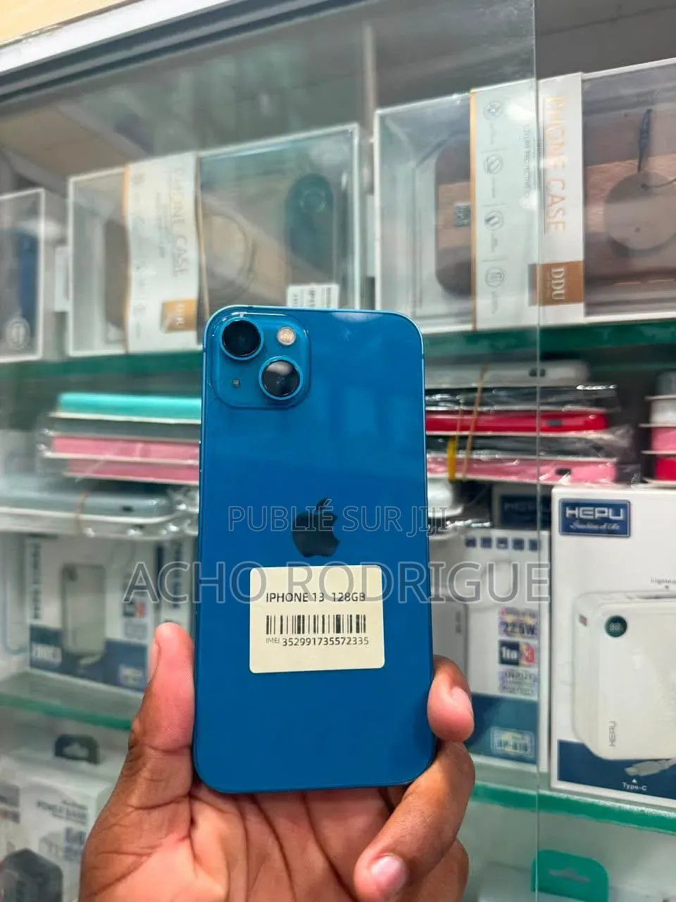 Nouveau Apple iPhone 13 128 GB Bleu