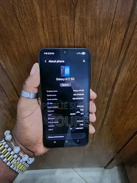Nouveau Samsung Galaxy A17 256 GB Noir