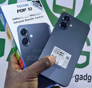 Tecno Pop 10 64 GB Noir