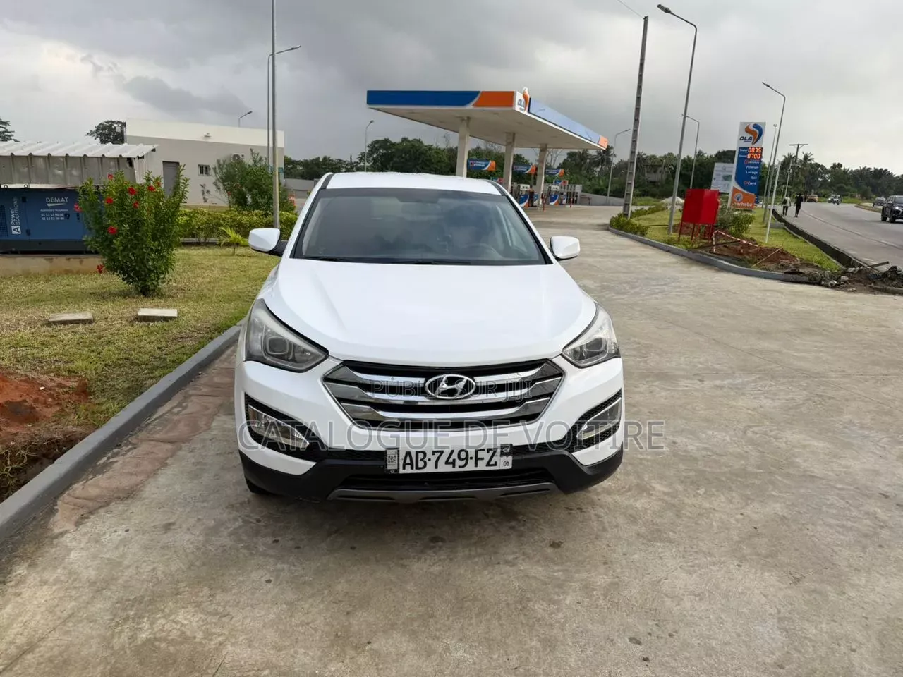 Hyundai Santa Fe 2015 Blanc