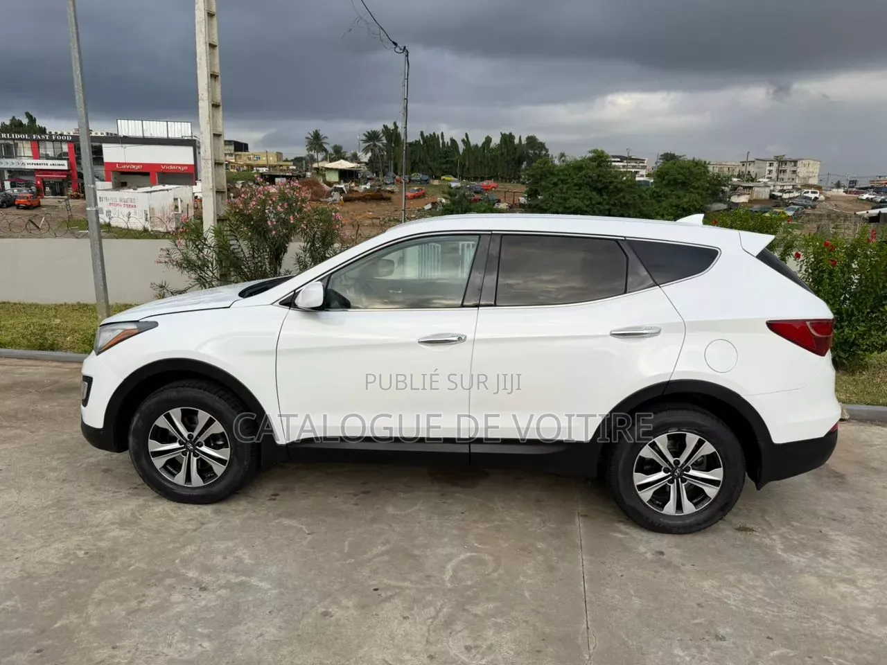 Hyundai Santa Fe 2015 Blanc
