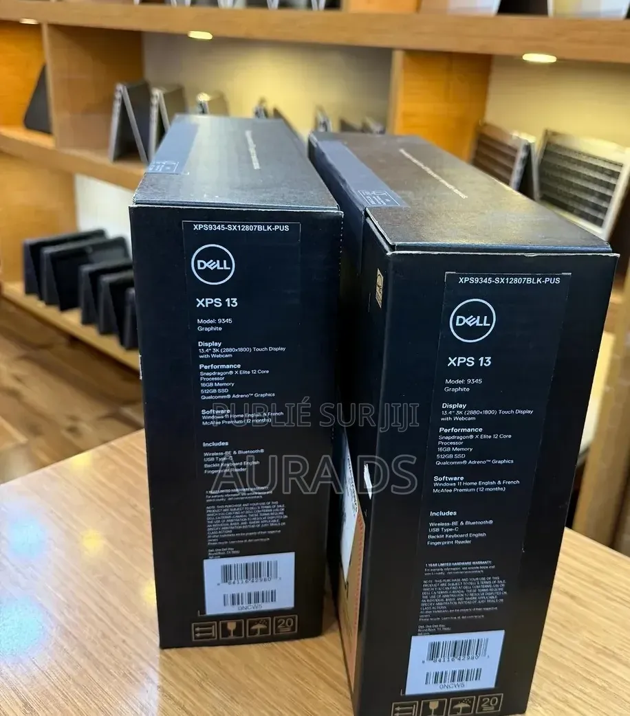Nouveau Ordinateur portable Dell XPS 13 9345 16GB Intel SSD 512GB