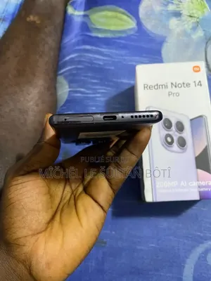 Nouveau Xiaomi Redmi Note 14 Pro 512 GB Noir