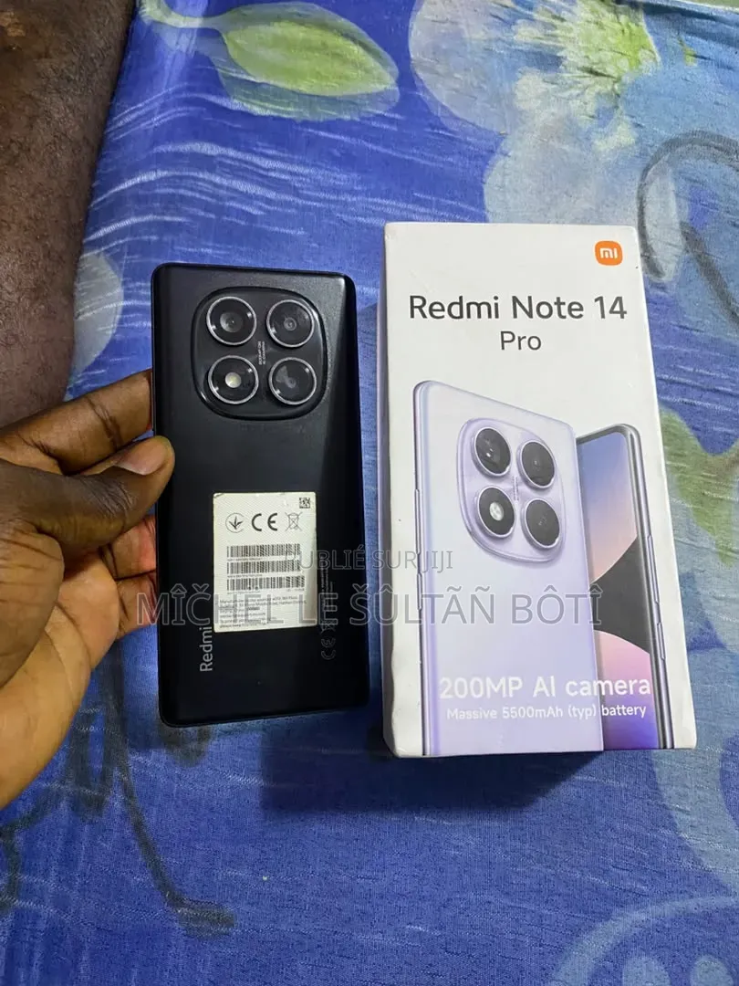Nouveau Xiaomi Redmi Note 14 Pro 512 GB Noir
