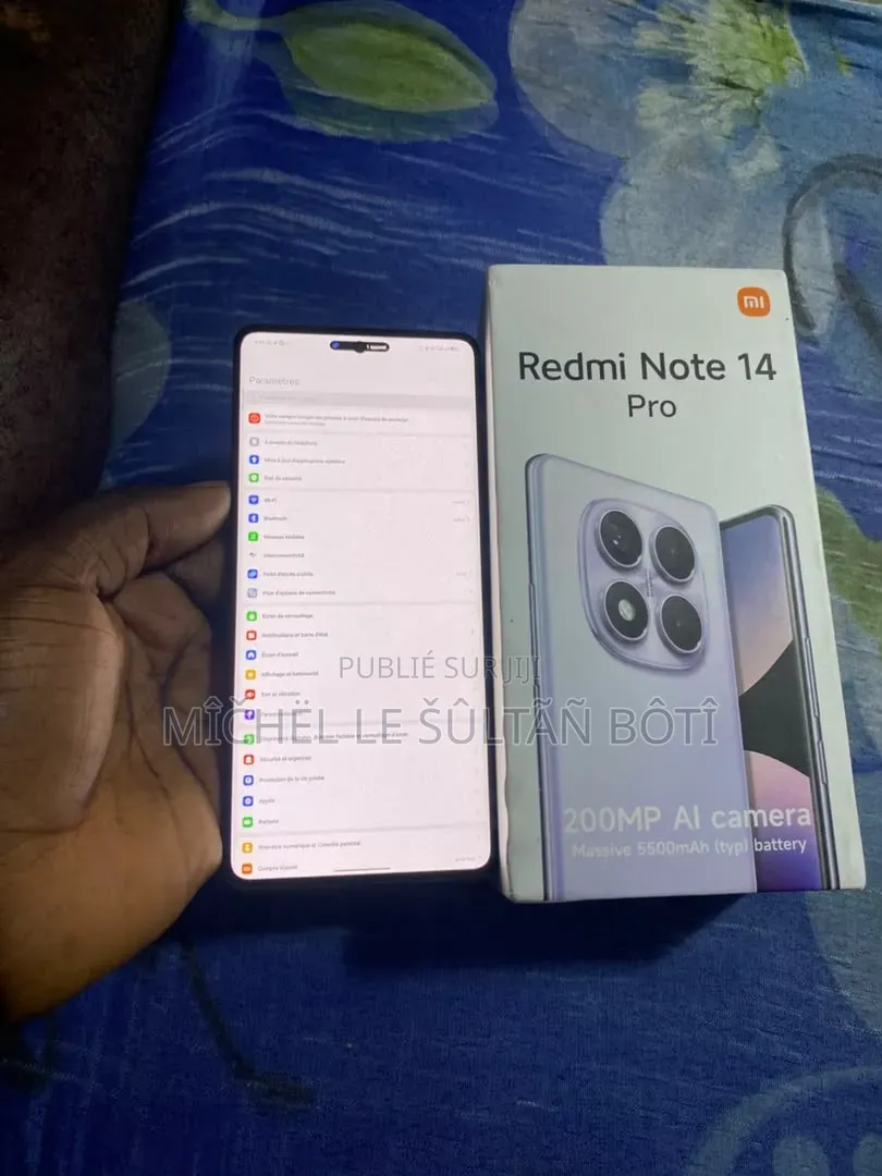 Nouveau Xiaomi Redmi Note 14 Pro 512 GB Noir