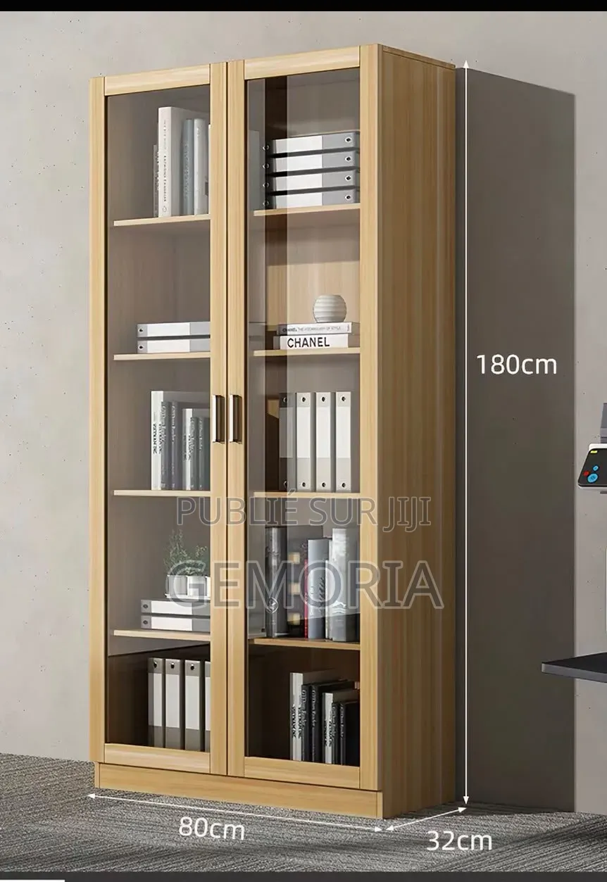Bibliothèque Mixte – Vitrine Rangements Fermés