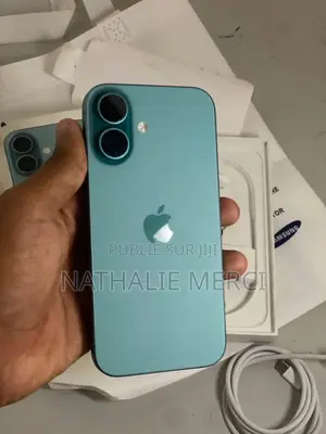 Nouveau Apple iPhone 16 256 GB Bleu