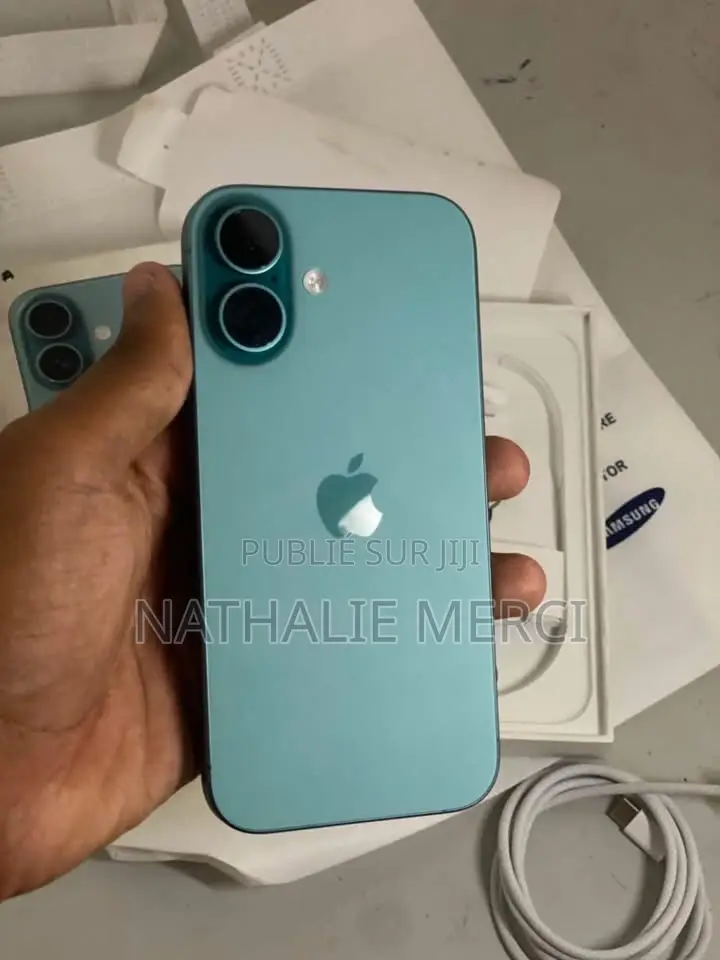 Nouveau Apple iPhone 16 256 GB Bleu