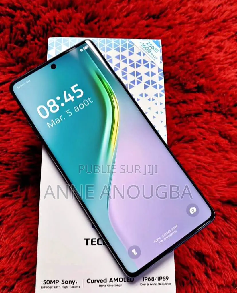 Nouveau Tecno Camon 40 256 GB Bleu