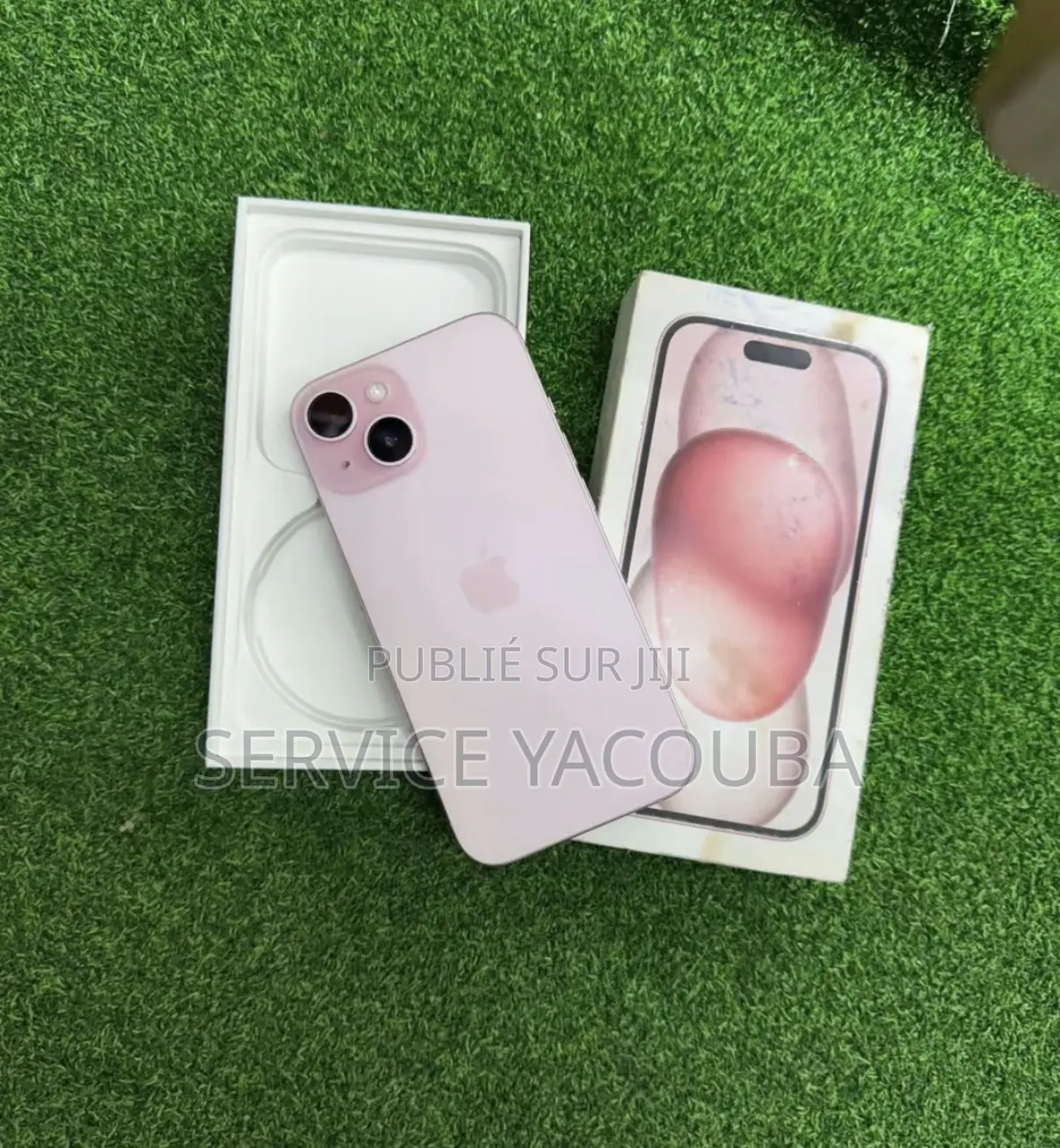 Nouveau Apple iPhone 15 256 GB Rose