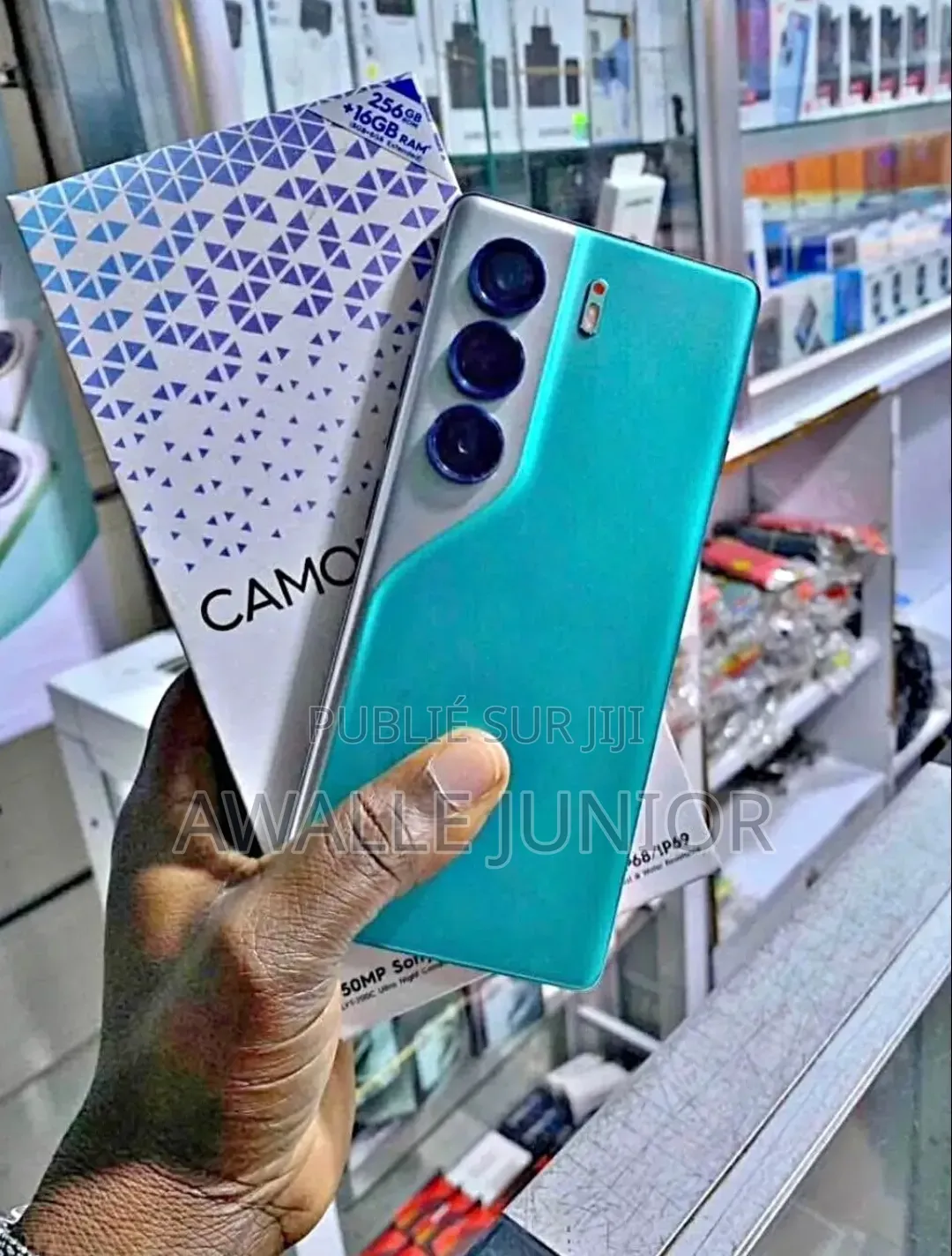 Nouveau Tecno Camon 40 256 GB Bleu